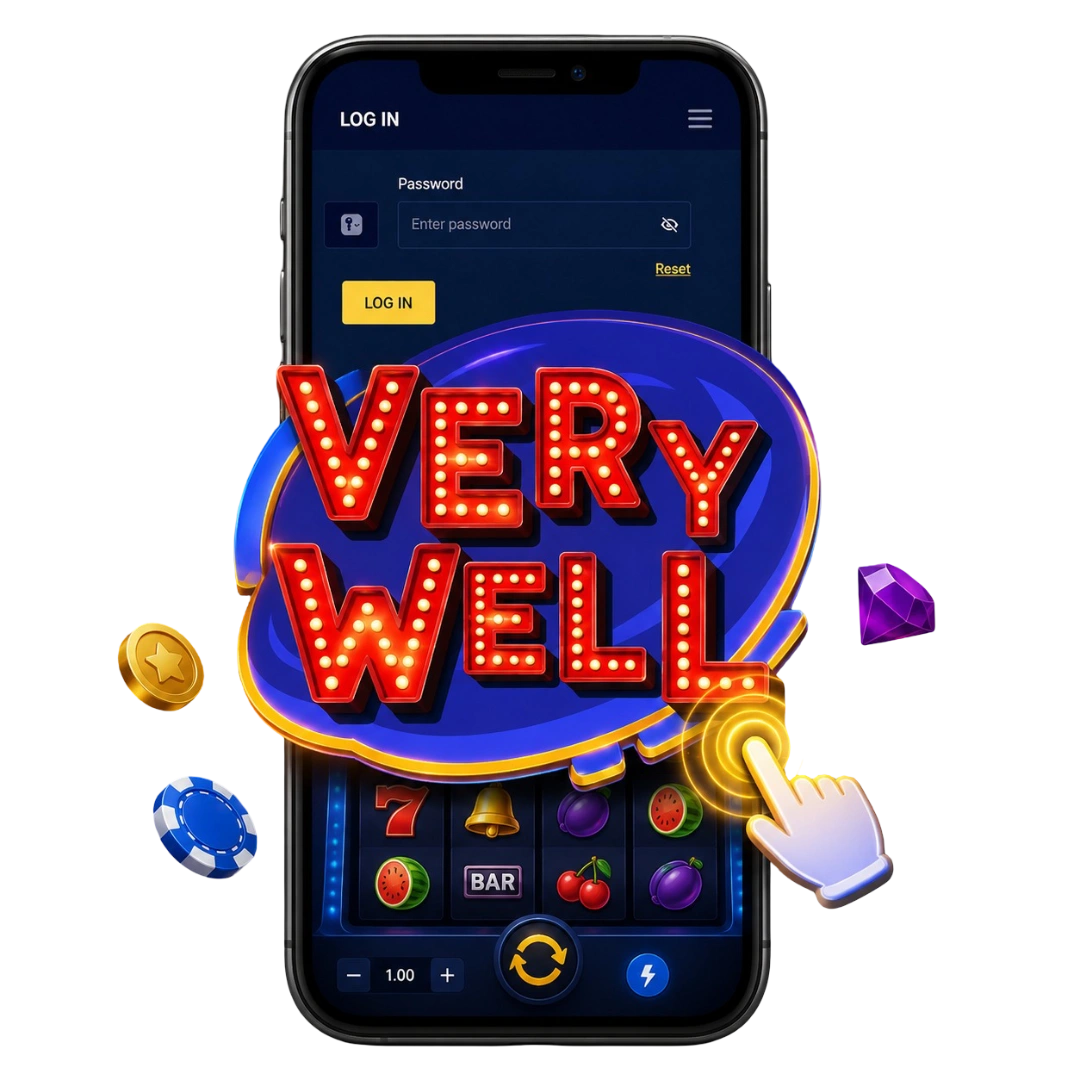 Very Well Casino Download VeryWell Mobile App for Android and iOS Hero